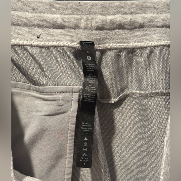 Lululemon City Sweat Jogger Shorter Mens L - Picture 4 of 5